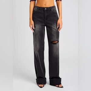 NWT SER.O.YA MARGOT CUFFED BOYFRIEND JEAN